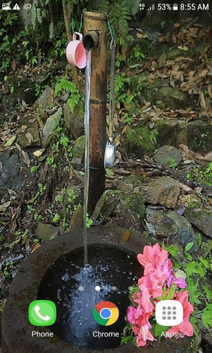 Nature Watertap Live Wallpaper screenshot 2