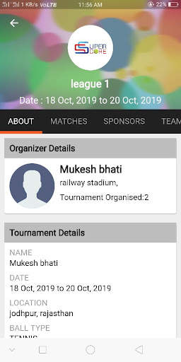 SuperScore | Online Cricket Score | Tournament screenshot 7