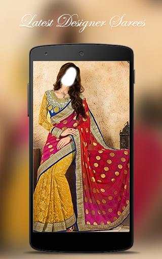 Woman Saree Photo Suit  2018 screenshot 1