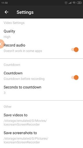 Icecream Screen Recorder screenshot 5