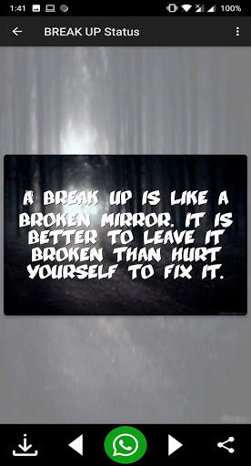 Sad || Broken heart || Break up status   Image Dp screenshot 4
