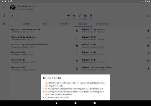 FastHub for GitHub स्क्रीनशॉट 14