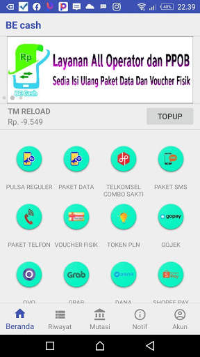 BE Cash screenshot 1