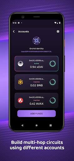 Orchid: VPN, Secure Networking 4 تصوير الشاشة