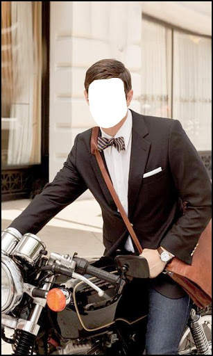 Men With Bike Photo Maker New screenshot 5