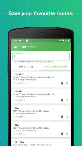 DTC Bus Routes screenshot 4