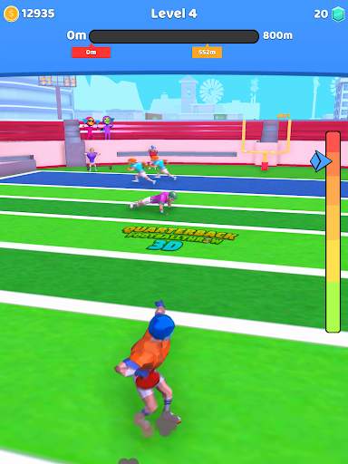 Quarterback Football Throw 3D screenshot 12