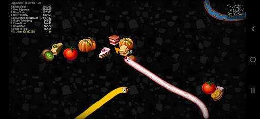Worms Zone Snake Game screenshot 1