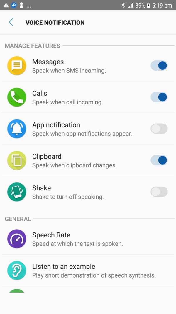 Voice Notification screenshot 2