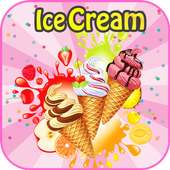 girls games cooking Delicious ice cream logo