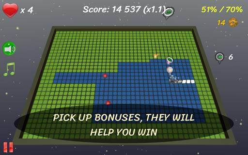 Xonix 3D: classic arcade game screenshot 12