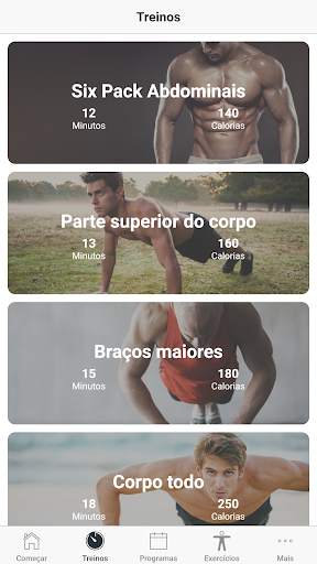 Treino em Casa para Homens screenshot 2