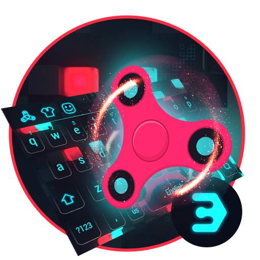 RED Fidget spinner 10001002