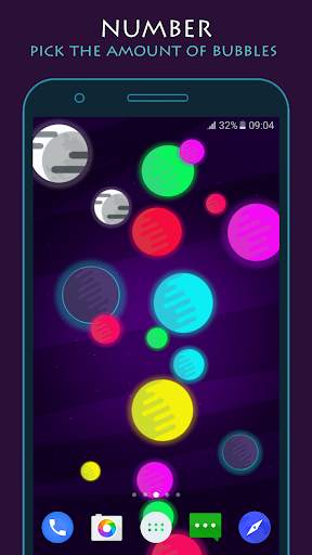 Galactic Bubble Live Wallpaper screenshot 2