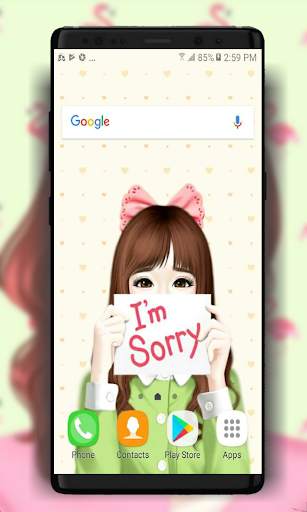 Cute Laura Wallpaper screenshot 6