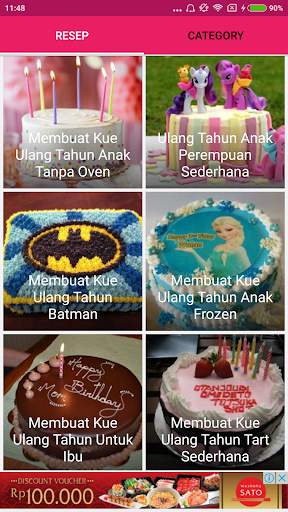 Resep Kue Ulang Tahun screenshot 2