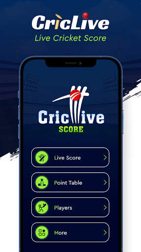 Cric Live Score - Live Cricket Score & Update screenshot 1