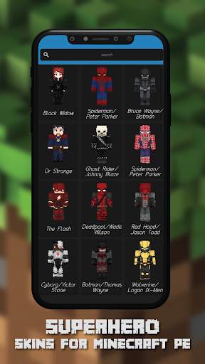Superhero Skins for Minecraft screenshot 4