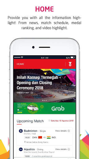 Telkomsel Asian Games screenshot 1