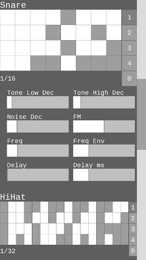 Dragon (lite) Drum Machine - Glitch, lo-fi drums screenshot 1