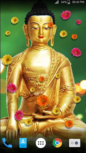HD Lord Buddha Live Wallpaper 8 تصوير الشاشة
