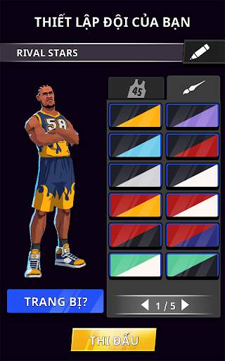 Bóng rổ Rival Stars screenshot 11