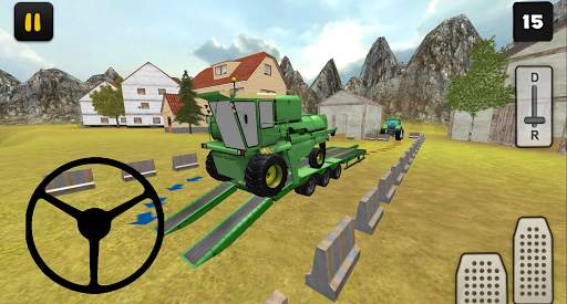 Tractor Simulator 3D: Harvester Transport screenshot 1
