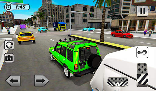 Caravan Driving Beach Resort: Drive RV Camper Van screenshot 7