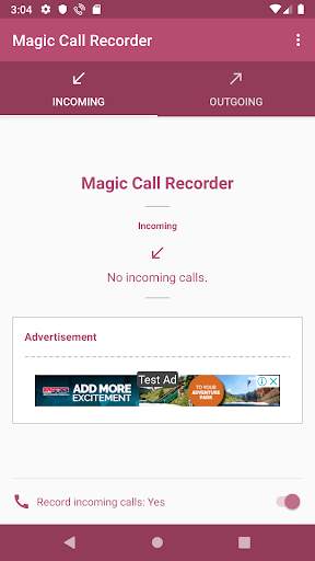 Magic Call Recorder screenshot 1