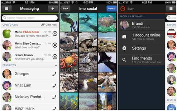 Share photo selfie with imo screenshot 2