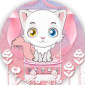Special Blue Eye White Cat Theme 1.1.2