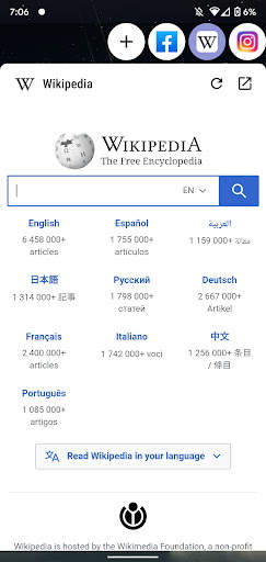 BubbleAll - Floating browser screenshot 5
