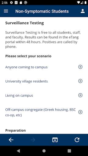 UC Berkeley Mobile screenshot 2