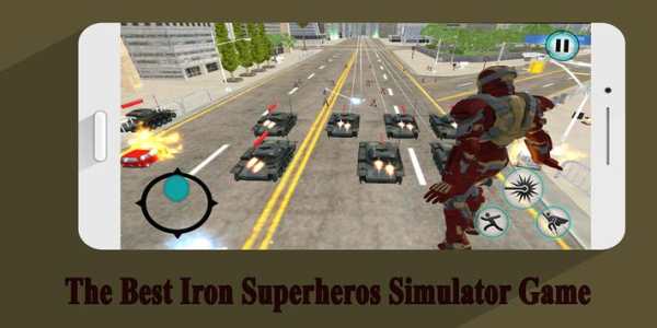 Flying Super Iron Hero Of Crime City Rescue Game स्क्रीनशॉट 3