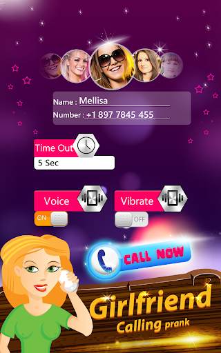 Sexy Girl friend Calling Prank - Fake Call screenshot 2