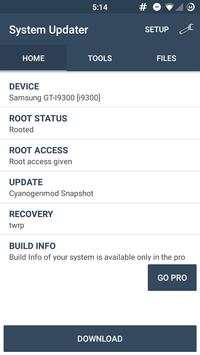System Updater (ROM Download) screenshot 2