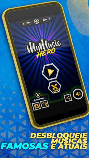 Guitar Hero Mobile: Jogo Ritmo screenshot 1