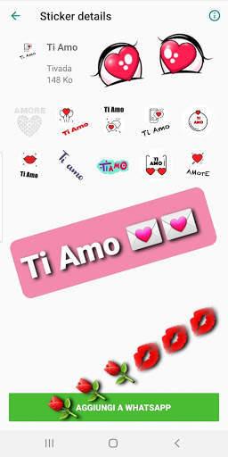 Amore Stickers per WhatsApp - WAStickerApps screenshot 6