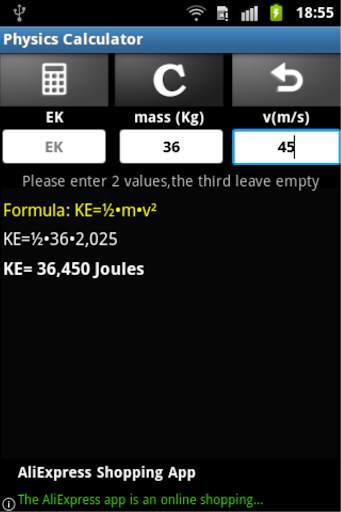 Physics Calculator screenshot 12