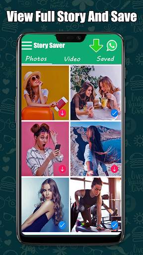 Status Saver For Whatsapp - Download Images Videos screenshot 1