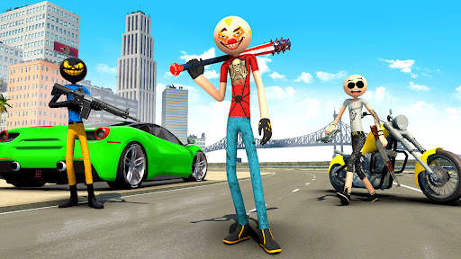 Gangster Bike Crime City Game screenshot 1