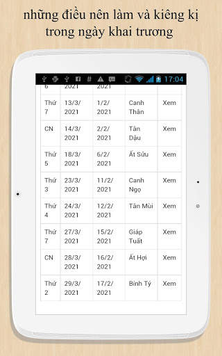 Xem ngày khai trương screenshot 9