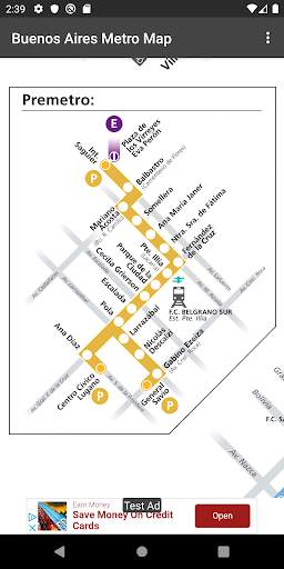 Buenos Aires Metro App screenshot 3