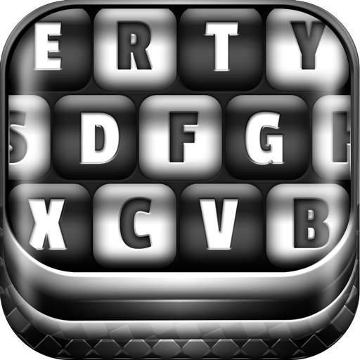 Black and White Keyboard 2.7