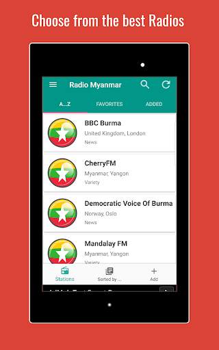 Radio Myanmar (Burma) 📻🇲🇲 скриншот 8