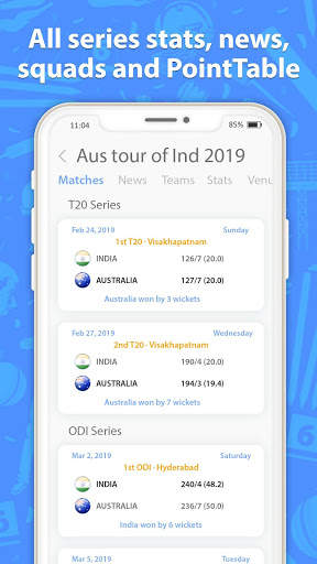 Live Cricket Score - Ball-by-ball Commentary screenshot 5