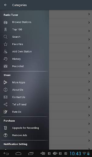 Free Radio Tuner screenshot 8