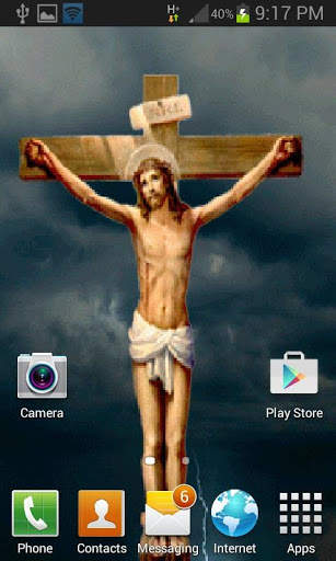 Jesus Cross Live Wallpaper screenshot 2