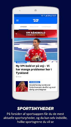 TV 2 SPORT - nyheder om sport på dansk screenshot 1