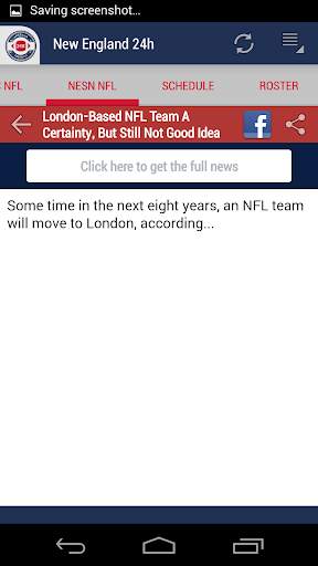 New England Football 24h screenshot 3